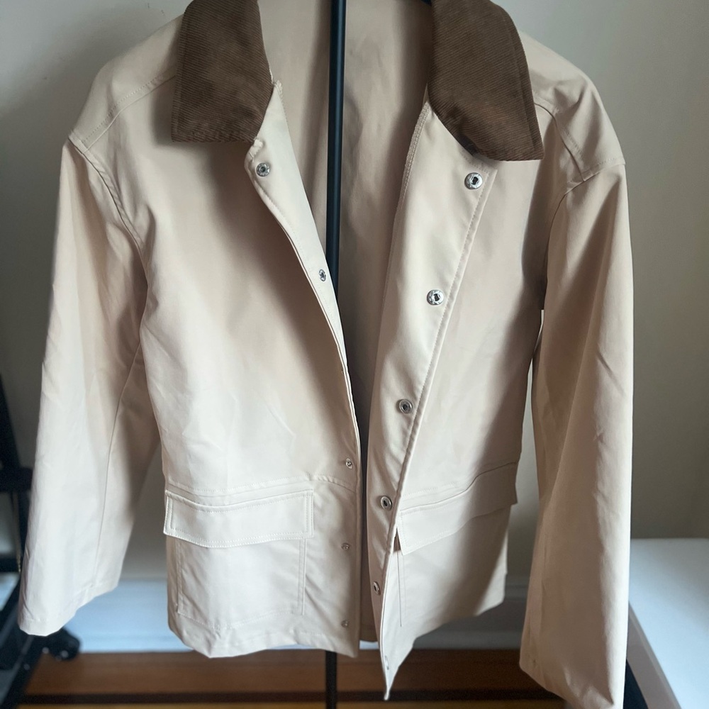 SHEIN Women’s Retro Casual Loose Jacket; lightweight; Windbreaker XS - Picture 5 of 5